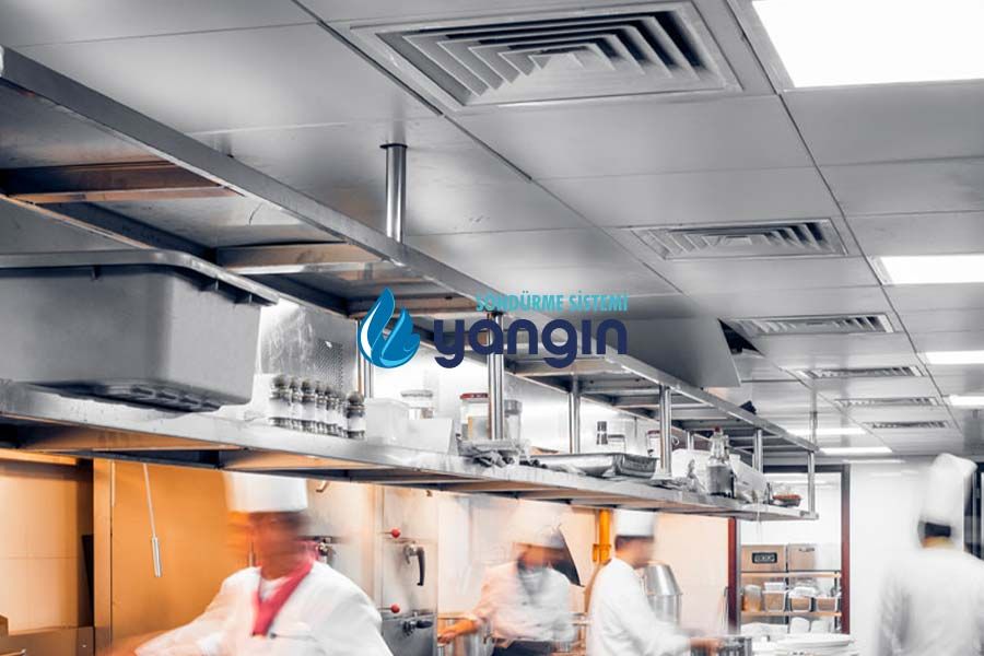 Mutfak Davlumbaz Söndürme Hesabı - Yangın Söndürme Sistemleri