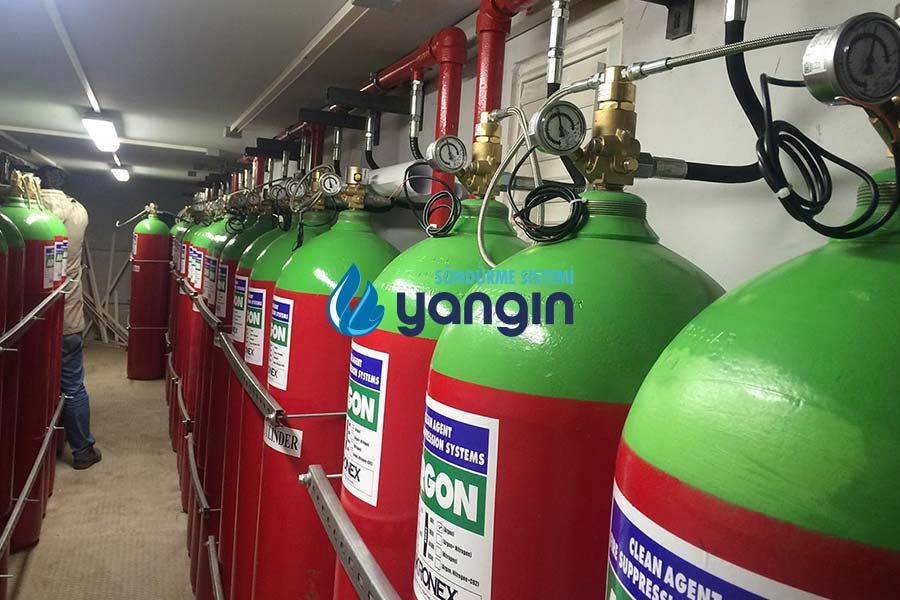 Argon Gazlı Yangın Söndürme Sistemleri İstanbul