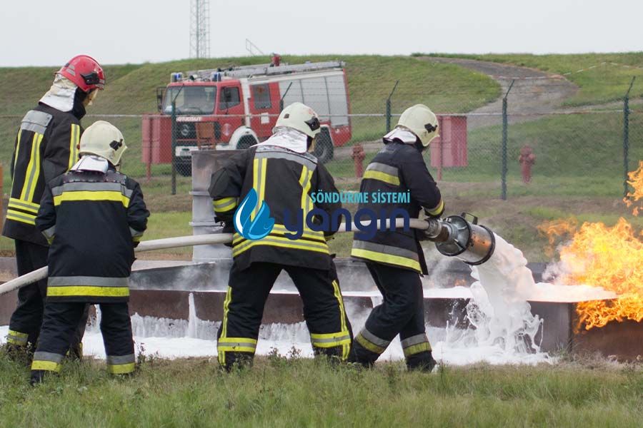 Köpüklü (FOAM) Yangın Söndürme Sistemleri Nelerdir? - Yangın Söndürme Sistemleri